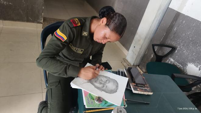 Cada dibujo cuenta una historia cada composición una emoción