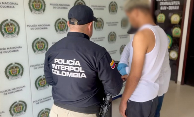 El capturado habría sido liberado por un error judicial en Chile, lo que permitió su fuga antes de ser localizado por autoridades colombianas.