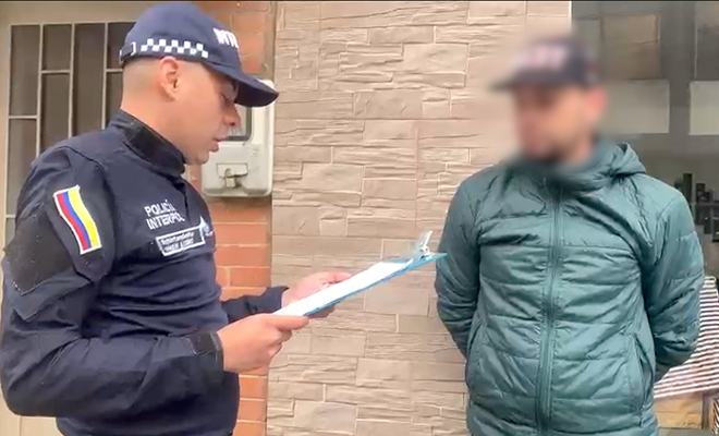 Lectura derechos del capturado