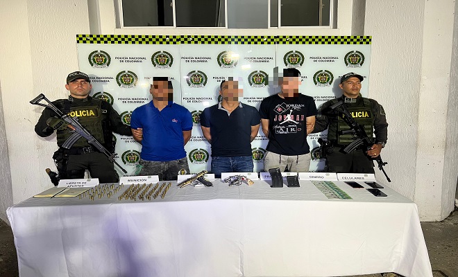 capturados 3 integrantes de las disidencias FARC del Bloque Magdalena Medio