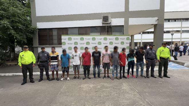 banda delincuencial "los Lopera"