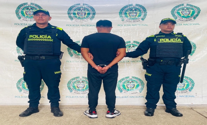 En una rápida reacción, se logra la captura de un hombre por el delito de hurto