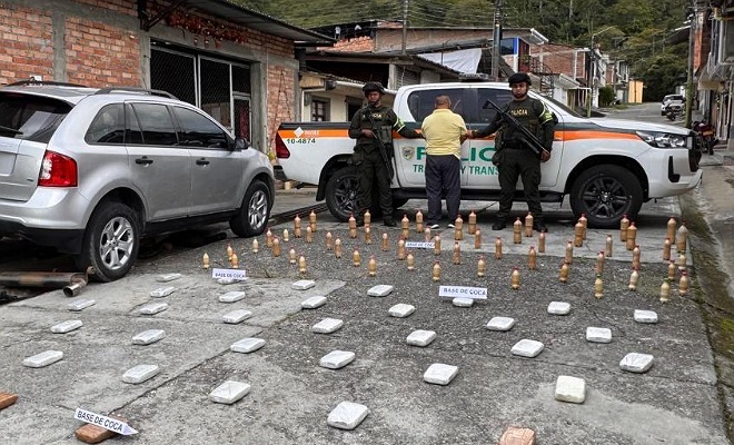 Era transportado mediante la modalidad de ocultamiento "doble piso y tanque de combustible"