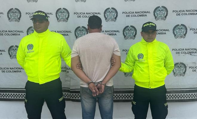 En Aguachica, es capturado alias "Gallina" por crimen y tráfico de armas