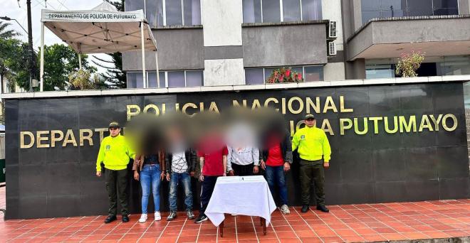 Desarticulado grupo delincuencial común organizado denominado “Los Domiciliarios”, dedicado al tráfico de estupefacientes.