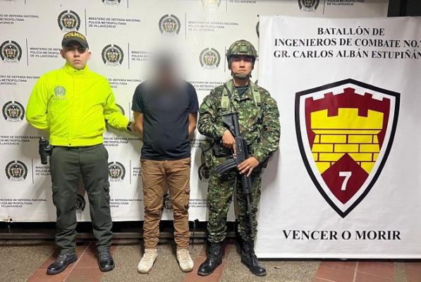 La Policía, el Ejército y Fiscalía, lograron la captura de alias ‘Ñato’, integrante del Clan del Golfo
