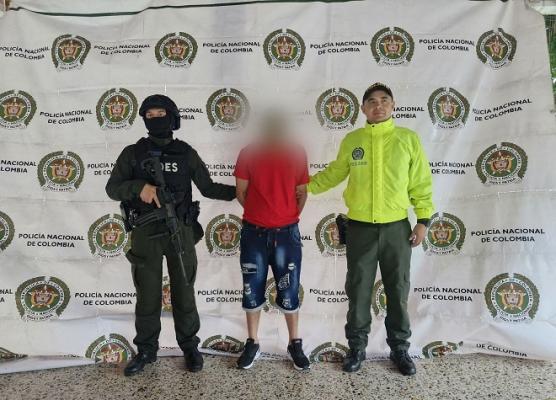 Capturado alias ‘Chiribico’, presunto cabecilla de la red de apoyo a estructuras criminales en el Meta