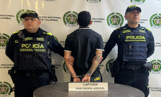 Cayó en Villavicencio, alias "Lokillo" por homicidio agravado y porte de armas de fuego