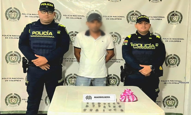 Capturan a una persona por diferentes delitos 