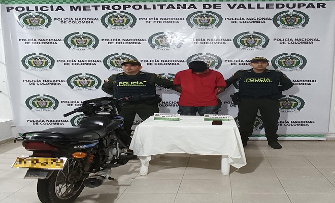 Capturado en el barrio Garupal