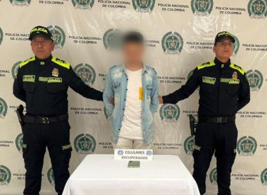 Capturado en flagrancia por receptación