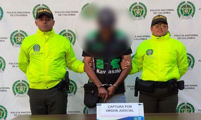 Capturado por los delitos de hurto, lesiones personales y porte de armas