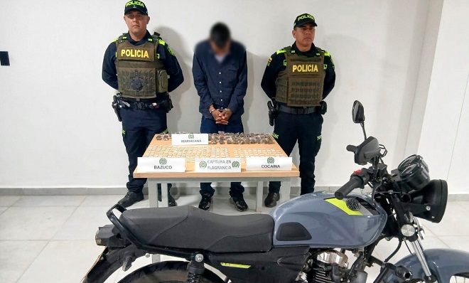 Capturado por microtráfico Zapatoca