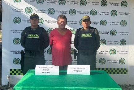 Capturado por orden judicial por el delito de desaparición forzada agravada