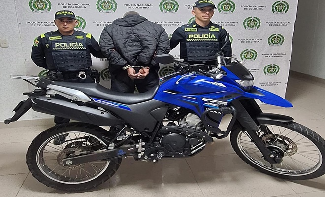Sistema de monitoreo detectó en segundos una motocicleta robada en Manizales