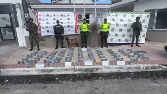 Capturado por tráfico de estupefacientes