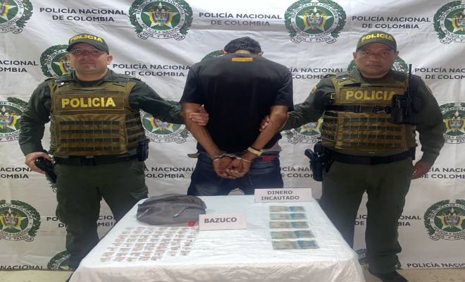 Capturado presunto expendedor de estupefacientes en San Martín, Cesar