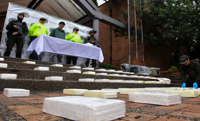 Capturado y cocaína incautada