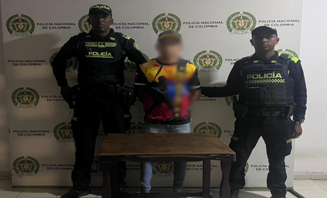 Capturado por el delito de homicidio