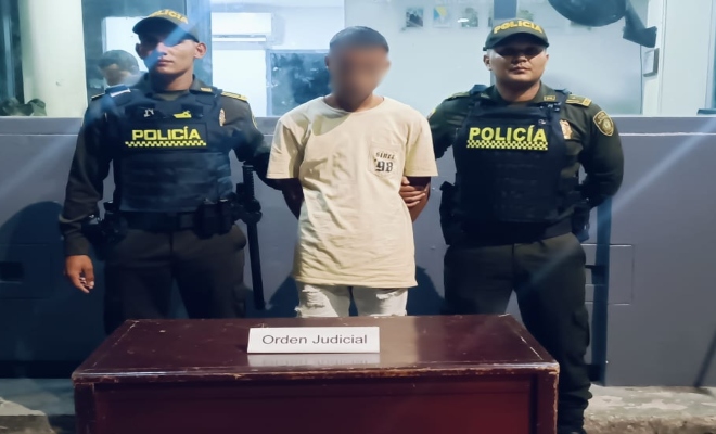 Capturado por orden judicial 