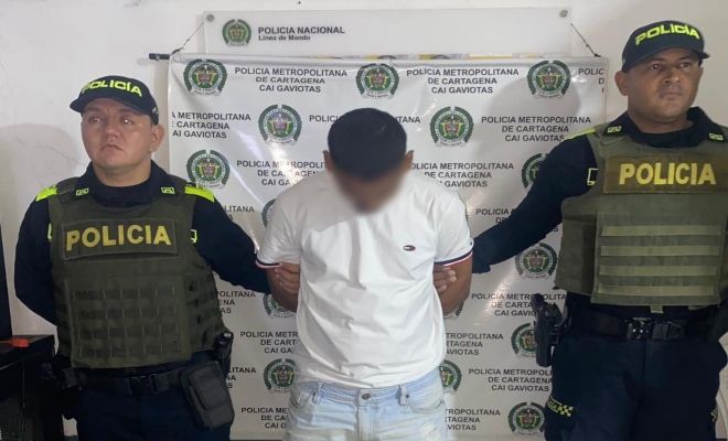 Capturado por porte ilegal de arma de fuego, municiones y accesorios