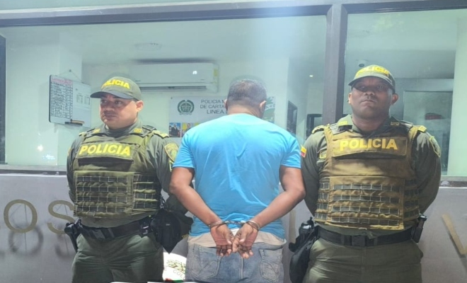 Capturado por trafico de estupefacientes 