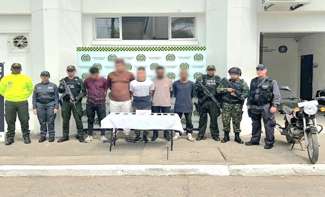 Captura por extorsión del GAULA