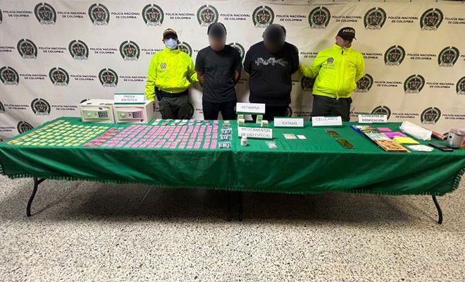Capturados en Bello por Estupefacientes