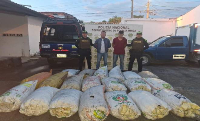 Capturados por aprovechamiento ilícito de recursos naturales  