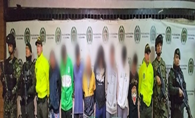Capturados por el tráfico de estupefacientes en Itaguí