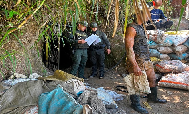 Capturados por explotación ilicita en Girardota