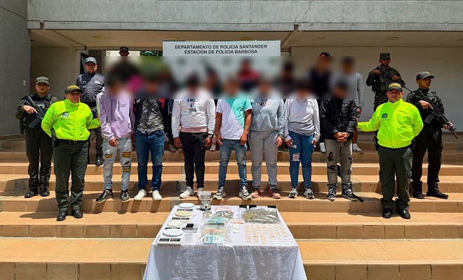 Capturados por trafico de estupefacientes