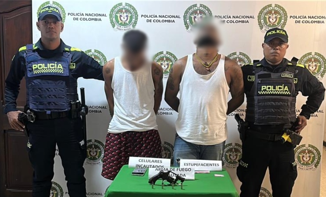 Capturados por el delito de trafico de estupefacientes