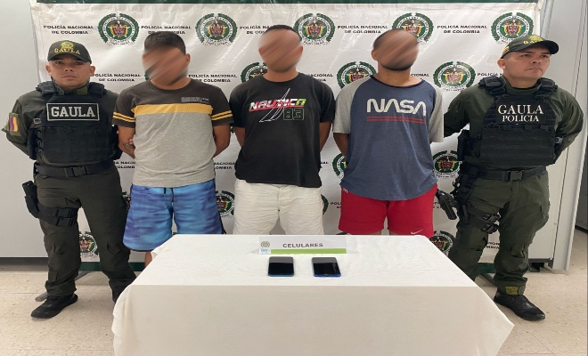 Capturados en operativo contra el glan del golfo