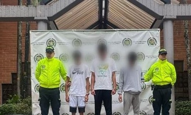 Capturados tres hombres dedicados al hurto de personas que llegaban al aeropuerto de Rionegro