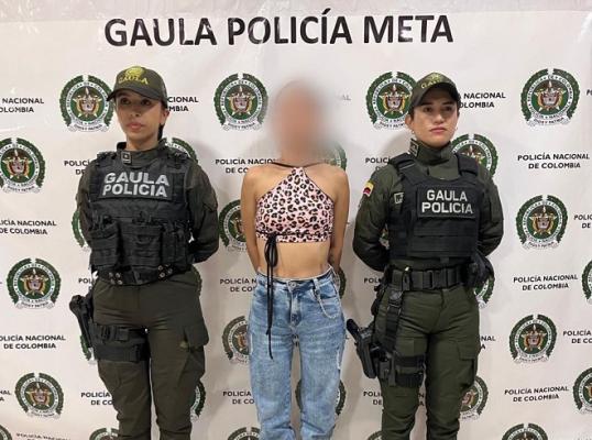 Capturan a alias ‘la Flaca’ presunta integrante del grupo delincuencial común organizado “Los Diablos”