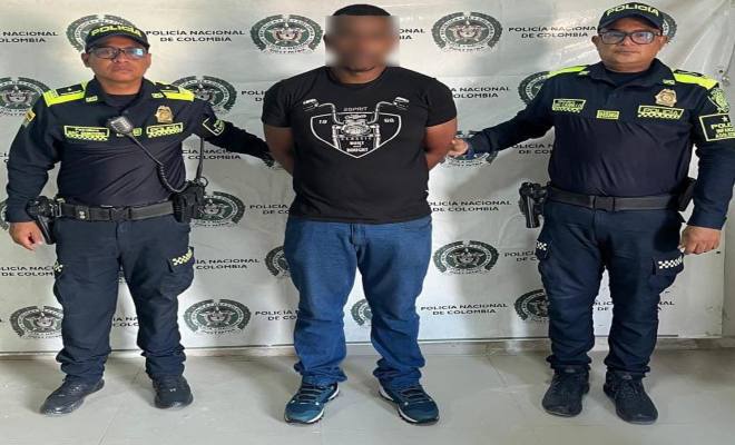 Captura en Bosconia por orden judicial