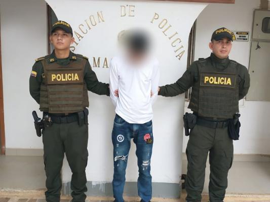 Cayó sujeto requerido por la justicia, lo buscan por concierto para delinquir con fines de extorsión agravado