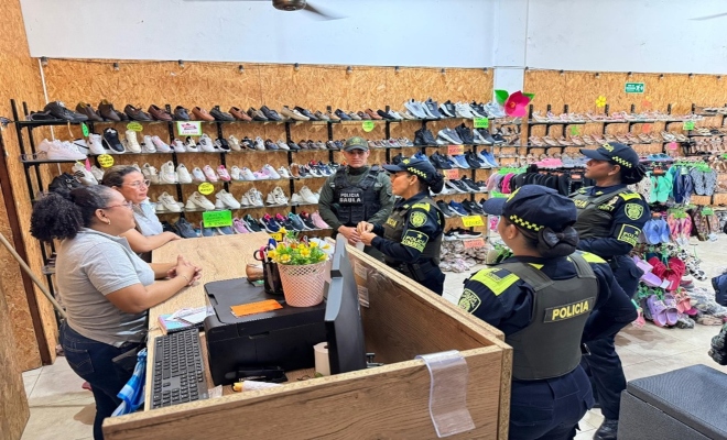 Policía nacional despliega un masivo