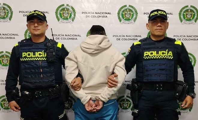 Por tres delitos fue capturado 'Chambita' en el barrio el Nevado