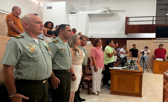 Asamblea exalta labor de la policía