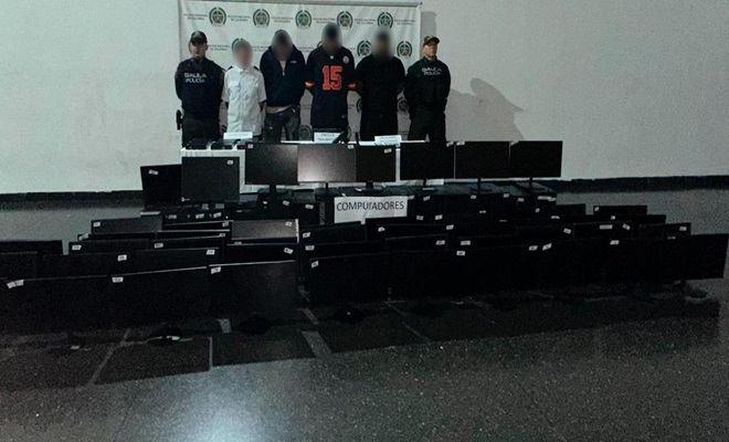 El operativo realizado por el Gaula y la Fiscalía, permitió el rescate de una víctima y la captura de cuatro personas. 