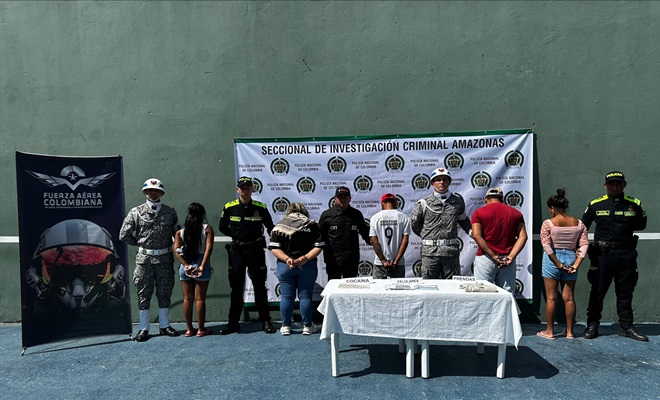 La Policía Nacional esclarece dos homicidios en Leticia: cinco capturados, entre ellos dos extranjeros con notificación de INTERPOL