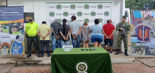 Desarticulación del grupo delincuencial común organizado "Los Lisos" en San José del Guaviare
