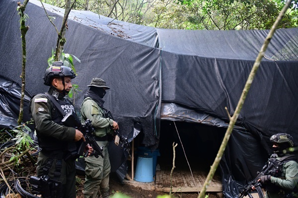 Desmantelado laboratorio que procesaba clorhidrato de cocaína.