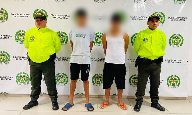 Dos ciudadanos extranjeros fueron capturados por la Policía, la justicia los buscaba por homicidio agravado 