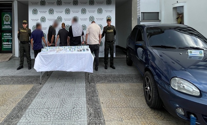En Manizales fue desarticulado el grupo de delincuencia común organizado San Rafael