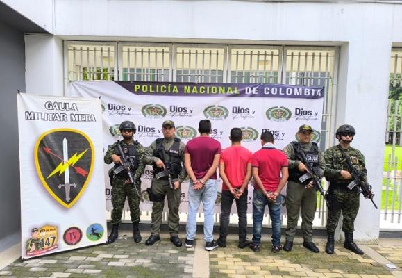 Ejecución de la operación Oasis contra la extorsión en Puerto Gaitán