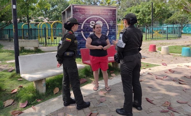 En el barrio San Antero, la Policía Metropolitana de Montería llevó un mensaje claro, la prevención es la mejor defensa contra el hurto.