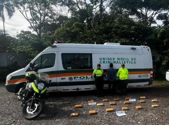 En operativo de control vial cayó alias ‘Zarco’ por el delito de tráfico, fabricación o porte de estupefacientes 